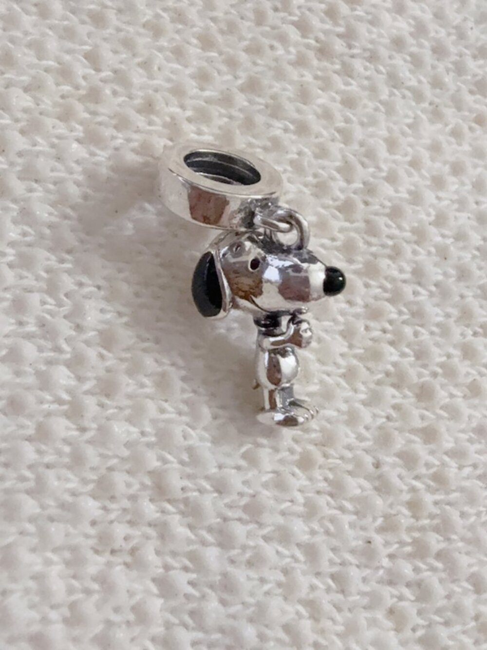 Peanut Snoopy Silver Charm For Pandora Bracelet Necklace - Picture 6 of 7